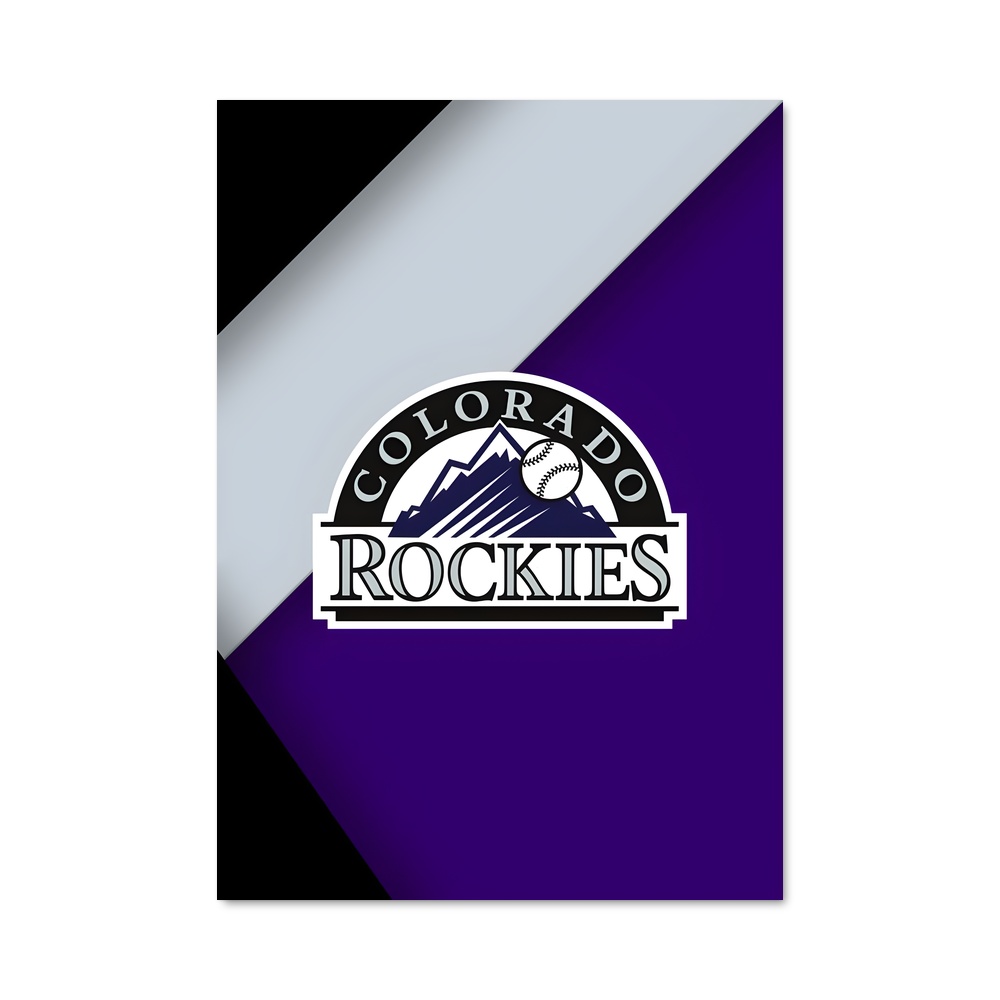 Poster Rockies Showdown – affiche Baseball